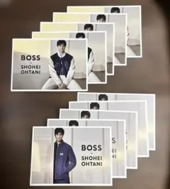 BOSS × SHOHEI OHTANI ポストカード２種 10枚 大谷翔平