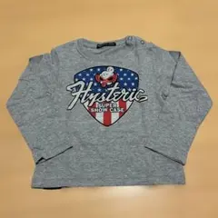 ヒステリックミニ ロンT 90 グレー