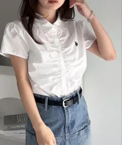 U.S. POLO ASSN. 半袖シャツ ホワイト Mのサムネイル