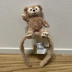 香港ディズニーランド限定 ダッフィーぬいぐるみカチューシャ