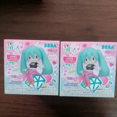 初音ミク×オシャレ魔女ラブandベリー ふわぷち ちょこのせ フィギュア　2個