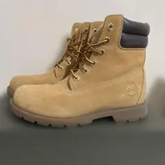 timberland 6インチ ウォータープルーフ 25cmイエローブーツ