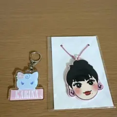 aespa カリナ おぱんちゅうさぎ ラバーキーホルダー ペンミ キーホルダー