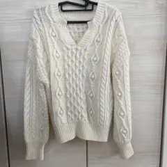 Discoat 長袖ニット　フリーサイズ
