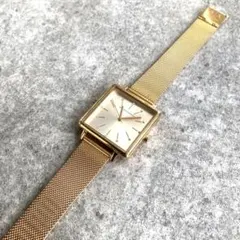 フォロー割■ARMANI EXCHANGEアルマーニ スクエアレディースウォッチのサムネイル
