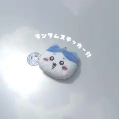 【本日限定値引き】ちいかわ ハチワレ パスケース付きポーチ　ステッカー付‼️