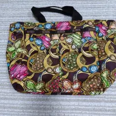 レスポートサック　Lesportsac　トートバッグ　　ブラウン　手提げ