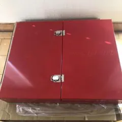 IKEA キャビネット LIXHULT リックスフルト 廃盤 レッド 赤ブルー