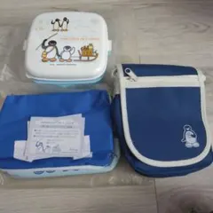 平成レトロ　ミスタードーナツ景品PINGU クーラーバッグ ランチボックスのサムネイル