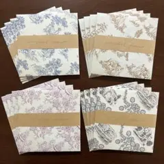 トワルドジュイスタイル　ましかく封筒　ミニ封筒　ポチ袋　ハンドメイド
