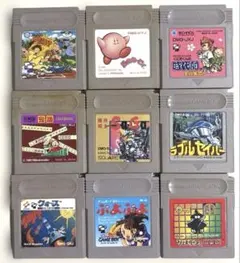 ゲームボーイ　ソフト９点セット