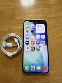 Apple iPhone 12 ホワイト 本体 充電ケーブル付き