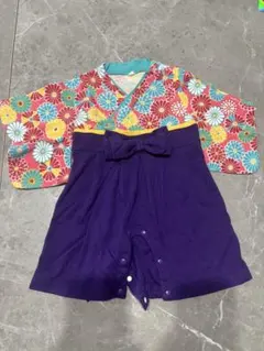 ベビー袴ロンパース70cm