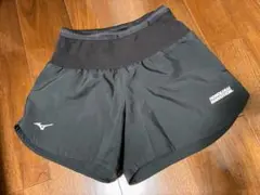 Mizuno ブラックショートパンツ HONOLULU MARATHON