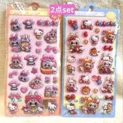 ドロップシール ボンボンシール LABUBU ラブブ２枚set(水なし)