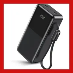 モバイルバッテリー 大容量 60000mAh 軽量 小型 急速充電 5台同時充電