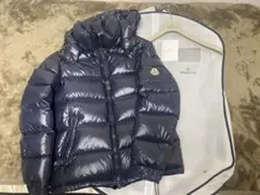 【美品】モンクレールマヤMONCLER MAYAダウンジャケットサイズ１ネイビー