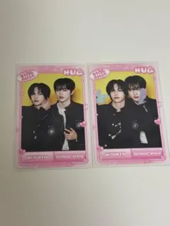 RIIZE HUG MD ユニットトレカ ウォンビン ソンチャン 2枚セット