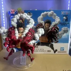 一番くじ ワンピース 25周年 海賊王への道 D賞 ルフィ ギア4