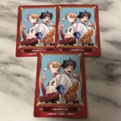 アニメイト　ジャンプフェア　購入特典カード　ハルカゼマウンド　3枚セット