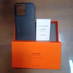 iPhone14Plus ケース　牛皮　COGURE