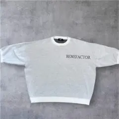 AZUL BY MOUSSY 5分袖 サマーニット ライトグレー フリーサイズ