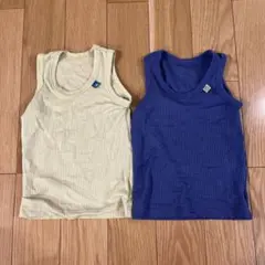 タンクトップ肌着2枚セット 100cm