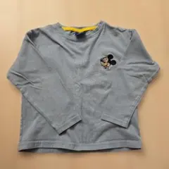 Disney ミッキーマウス 長袖カットソー 110