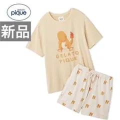 【新品】ジェラートピケ×ポケモンスリープ プリントTシャツ＆ショートパンツ
