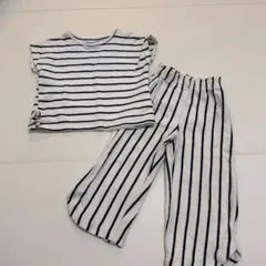 ZARA ストライプ柄 トップス・パンツセット 92cmのサムネイル