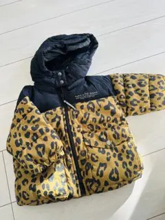 BREEZE ヒョウ柄 ダウンコート サイズ80
