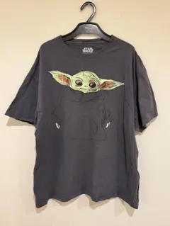 STAR WARS グローグー Tシャツ XL ダークグレー