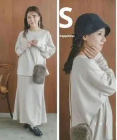 しまむら tal by yumi 新品未使用 スウェットプルオーバー S