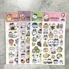 ちいかわ ぷっくりシール 立体シール 4点セット