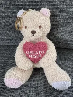 GELATO PIQUE クマのぬいぐるみ キーホルダー付き