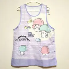 リトルツインスターズ　キキララ　エプロン　М-L　サンリオ