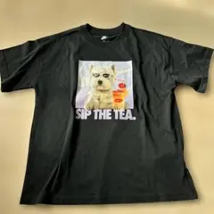 Nike 犬プリント Tシャツ 黒　アディダス　プーマ　ニューバランス