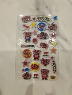 ブタメン　シール　おすそ分け＊*