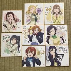天王寺璃奈　ラブライブ 虹ヶ咲 スクスタ 色紙 アートパネル GIGO ラブライブ 虹ヶ咲 GiGO 箔押しミニ色紙 天王寺璃奈 - メルカリ