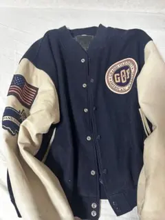 Golden Bear スタジャン XL ネイビー/クリーム