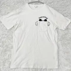 THE SHOP TK ミッキー　ポケット　デザインTシャツ　半袖　ホワイトのサムネイル