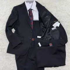 新品未使用タグ付き レミュー パンツ2本 XLサイズ スーツ セットアップ 黒