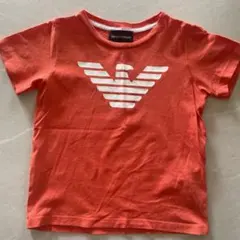 EMPORIO ARMANI オレンジ Tシャツ 4A 106CM