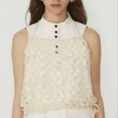 2025年最新】Eaphi カラー：ホワイト系 ニットベストの人気アイテム