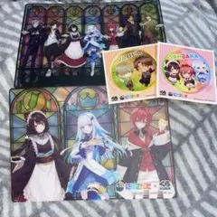 にじさんじ くら寿司コラボ　下敷き　シール