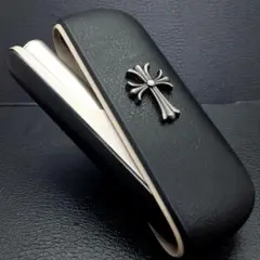 ★ アイコス イルマ i ケース iqos iluma 用 クロス 黒２