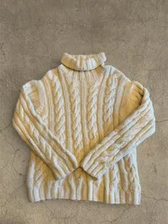 ラルフローレン　ローゲージニット　タートルネック