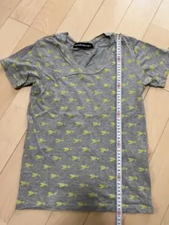 mercibeaucoup. 魚柄 半袖Tシャツ グレーのサムネイル
