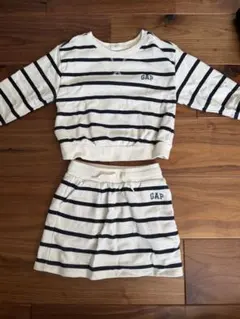GAPキッズ スウェットボーダー柄　セット売り