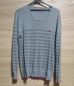 BURBERRY　BLACK　LABEL　ニットセーター